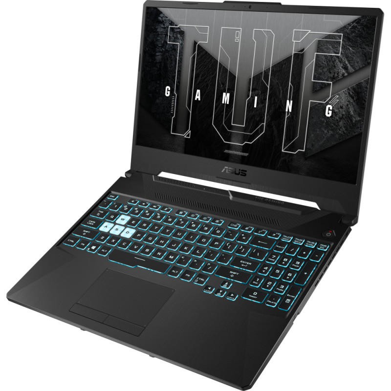 ASUS Ноутбук TUF Gaming A15 FA506NF-HN031 15.6" FHD IPS, AMD R5-7535HS, 16GB, F512GB, NVD2050-4, NoOS, Черный
