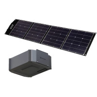 Segway Комплект Батарея розширення ємності CUBE BTX-1000, 1024 Вт/год, 51.2В, IP56, швидкий монтаж + портативна сонячна панель 200 Вт (AA.13.04.02.0002-SET200)