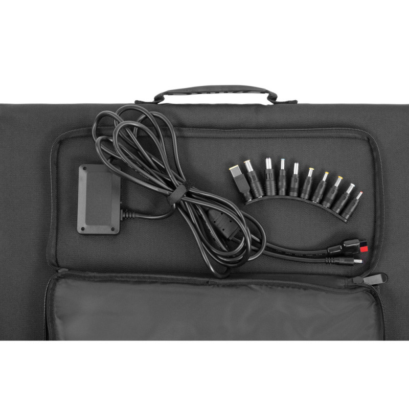 Segway Комплект Батарея розширення ємності CUBE BTX-1000, 1024 Вт/год, 51.2В, IP56, швидкий монтаж + портативна сонячна панель 200 Вт (AA.13.04.02.0002-SET200)