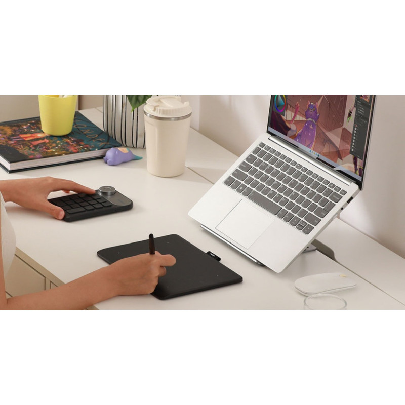 Huion Graphical tablet 10.5 x6.25  Inspiroy Frego M, BT, USB-C, black (L610)