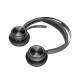 Наушники Poly Voyager Focus 2 MS Stereo USB-C + USB-C/A Adapter + Charging Stand Black (9T9J6AA)