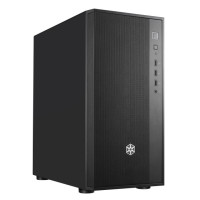 SilverStone Корпус FARA FAR1B-V2, без БП, 2xUSB3.0, 1xUSB2.0, 1x120mm Black fan, TG Side Panel, ATX, Black (SST-FAR1B-V2)