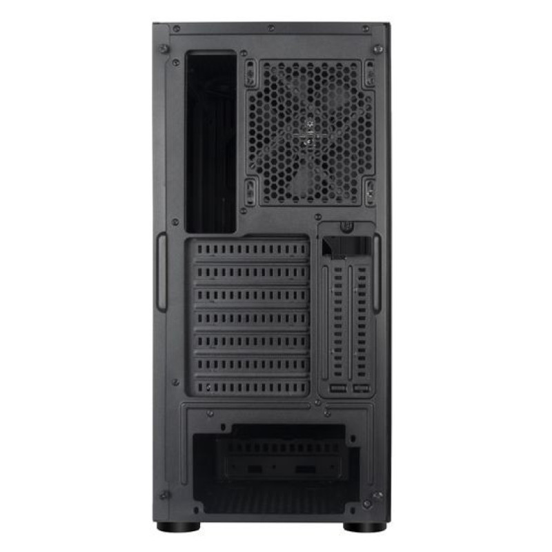 SilverStone Computer case FARA FAR1B-V2, without PSU, 2xUSB3.0, 1xUSB2.0, 1x120mm Black fan, TG Side Panel, ATX, Black (SST-FAR1B-V2)