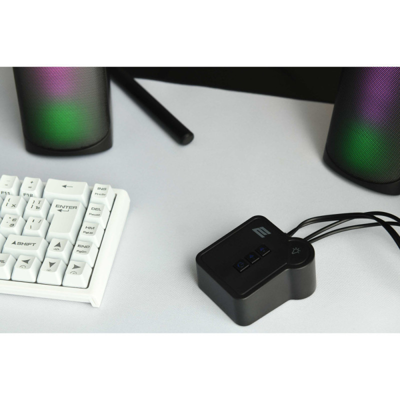 2E Акустическая система PCS231 RGB Matrix, 2.0, USB, Black (2E-PCS231BK)