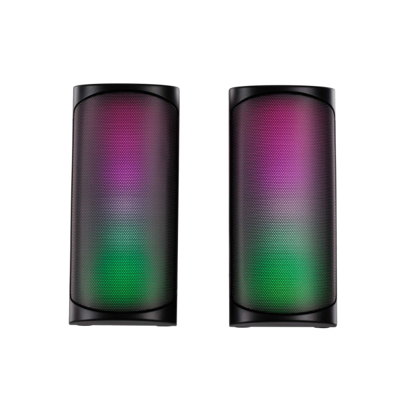 2E Акустическая система PCS231 RGB Matrix, 2.0, USB, Black (2E-PCS231BK)