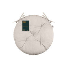 ARDESTO Sitpad Oliver, beige, D-40 cm, 100% cotton (filling 50% holofiber, 50% pp) (ART03OB)