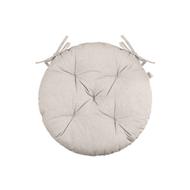 ARDESTO Sitpad Oliver, beige, D-40 cm, 100% cotton (filling 50% holofiber, 50% pp) (ART03OB)