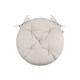ARDESTO Sitpad Oliver, beige, D-40 cm, 100% cotton (filling 50% holofiber, 50% pp) (ART03OB)