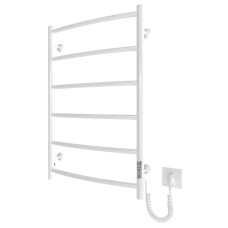 Mario towel dryer electric Classic НР-I, 800x530x85mm, timer-regulator, inox, white gloss (2.3.0115.10.WG)