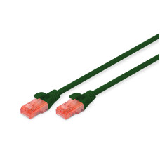 Digitus CAT 6 UTP[Патч-корд CAT 6 UTP, 1м, AWG 26/7, Cu, LSZH, зелений] (DK-1617-010/G)