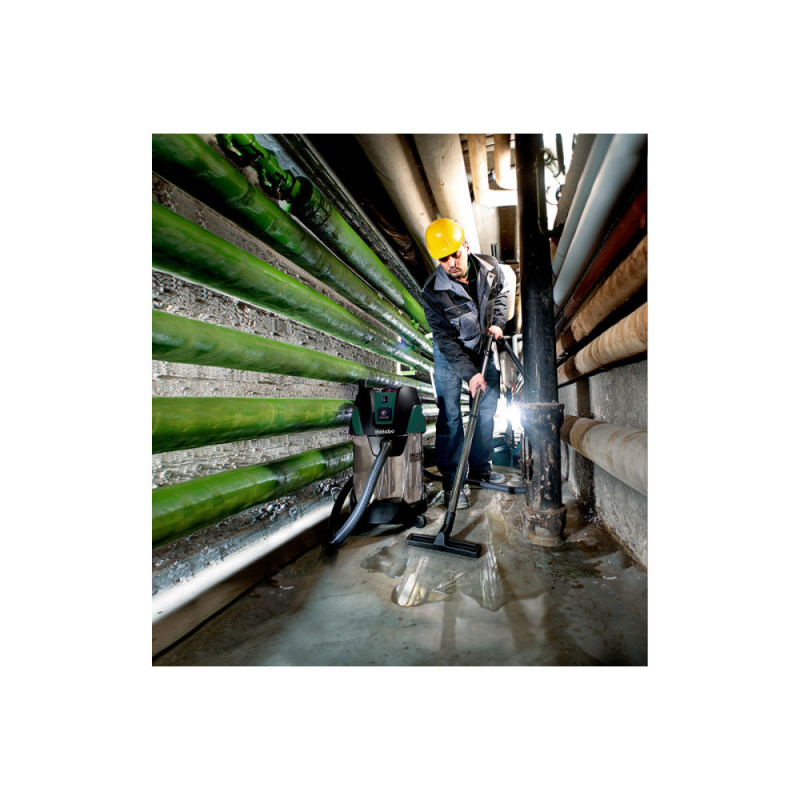 Metabo Professional vacuum cleaner ASA 30 L PC Inox, 1250 W, 210 mBar, container 30 l, 9.6 kg (602015000)