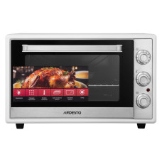 ARDESTO Electric oven, 60L, 2000W, mech., double glass, white (MEO-F60W)