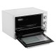 ARDESTO Electric oven, 60L, 2000W, mech., double glass, white (MEO-F60W)
