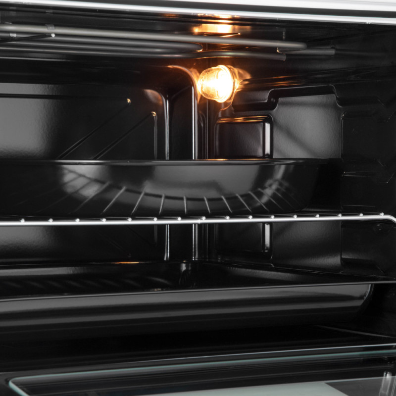 ARDESTO Electric oven, 60L, 2000W, mech., double glass, white (MEO-F60W)