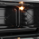 ARDESTO Electric oven, 60L, 2000W, mech., double glass, white (MEO-F60W)