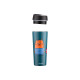 ARDESTO Travel mug Coffee time Red Cat 450 ml, s/s, blue (AR2645CG)