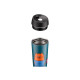 ARDESTO Travel mug Coffee time Red Cat 450 ml, s/s, blue (AR2645CG)