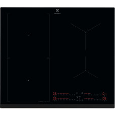 Electrolux hob induction, 60cm, Flex zone, boil sensor, fry sensor, Hob2Hood, black (EIS67453)