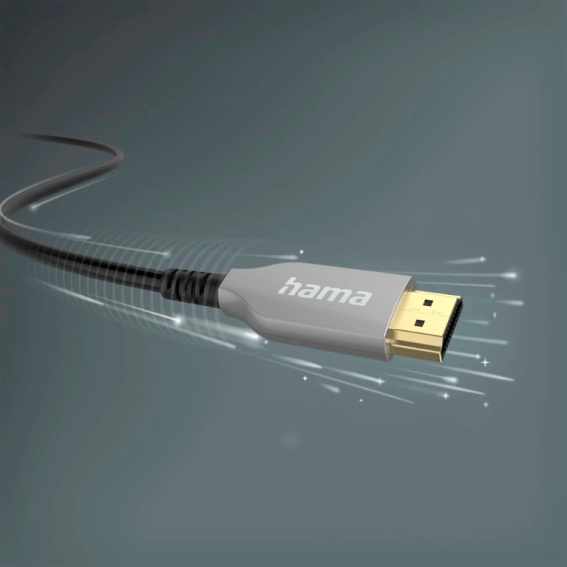 HAMA Cable HDMI (AM/AM), 10m, 4K, active, black (00205274)
