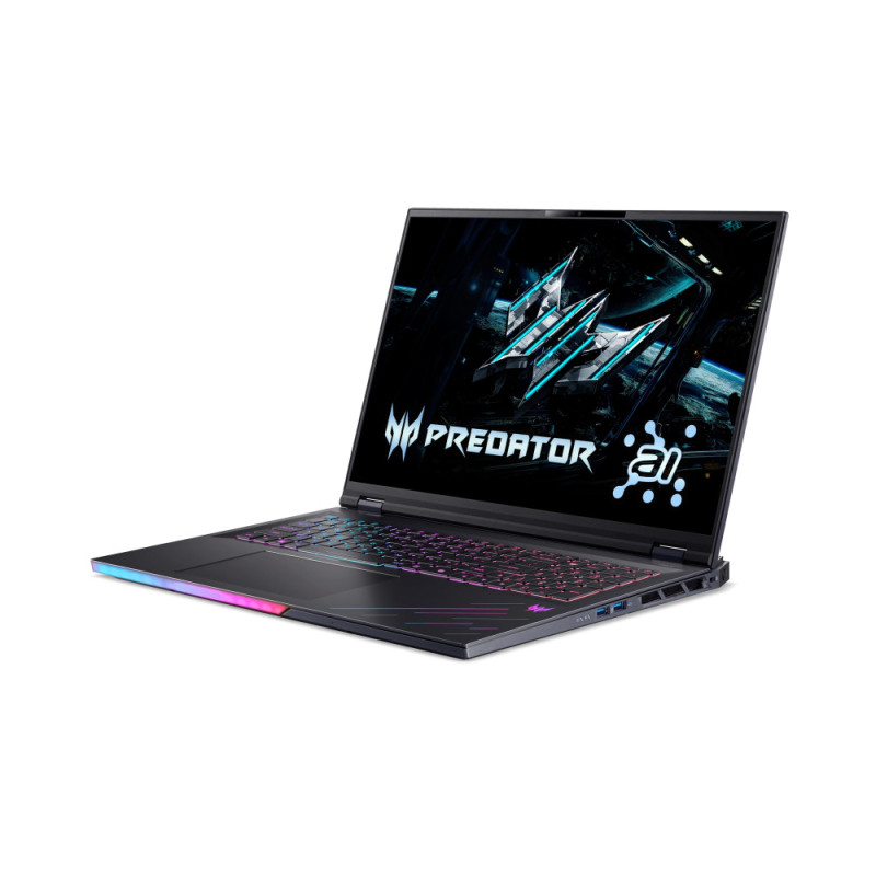 Acer Ноутбук Acer Predator Helios 18 PH18-73 18" WQUXGA IPS, Intel U9-275HX, 192GB, F5TB, NVD5090-24, Win11P, чорний (NH.QVWEU.001)