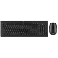 HAMA Combo keyboard and mouse Cortino WL, EN/UKR, black (89182664)
