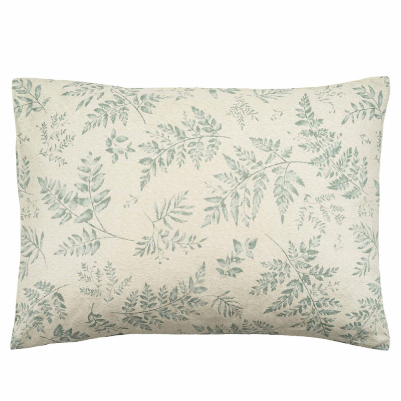 ARDESTO Bedding set 2.0 Gloria, sateen, duvet cover 200x220cm, bed sheet 230x240cm, pillowcases (2) 50x70cm, 100% cotton, fern green (ART2022FG)