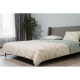 ARDESTO Bedding set 2.0 Gloria, sateen, duvet cover 200x220cm, bed sheet 230x240cm, pillowcases (2) 50x70cm, 100% cotton, fern green (ART2022FG)
