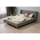 ARDESTO Bedding set 2.0 Gloria, sateen, duvet cover 200x220cm, bed sheet 230x240cm, pillowcases (2) 50x70cm, 100% cotton, fern green (ART2022FG)