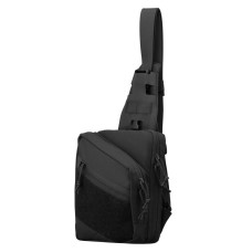 2E Tactical sling-bag, quick opening, 4 compart, Black (2E-TSBQO4C-BK)