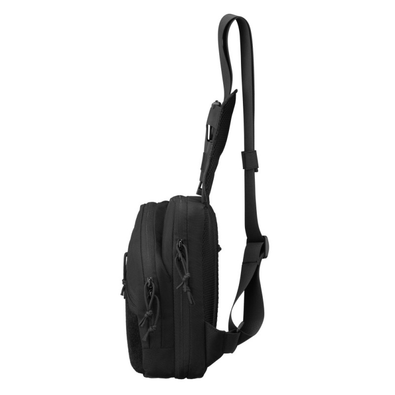 2E Tactical sling-bag, quick opening, 4 compart, Black (2E-TSBQO4C-BK)