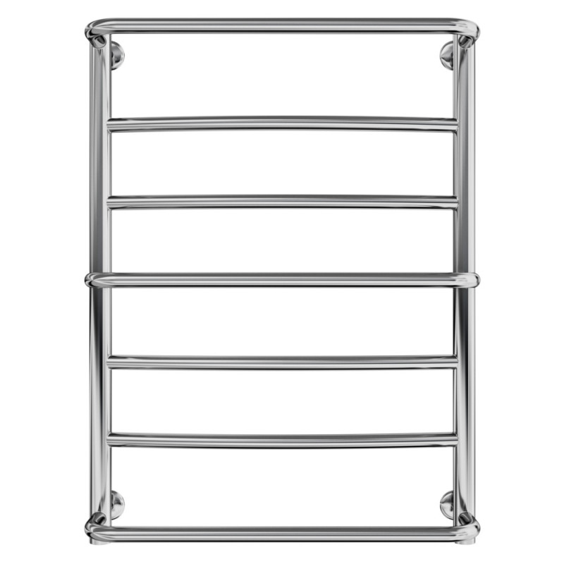 Mario Towel dryer water Lux, 700x530x500mm, dual fuel connection, inox, chrome (1.1.0303.01.P)