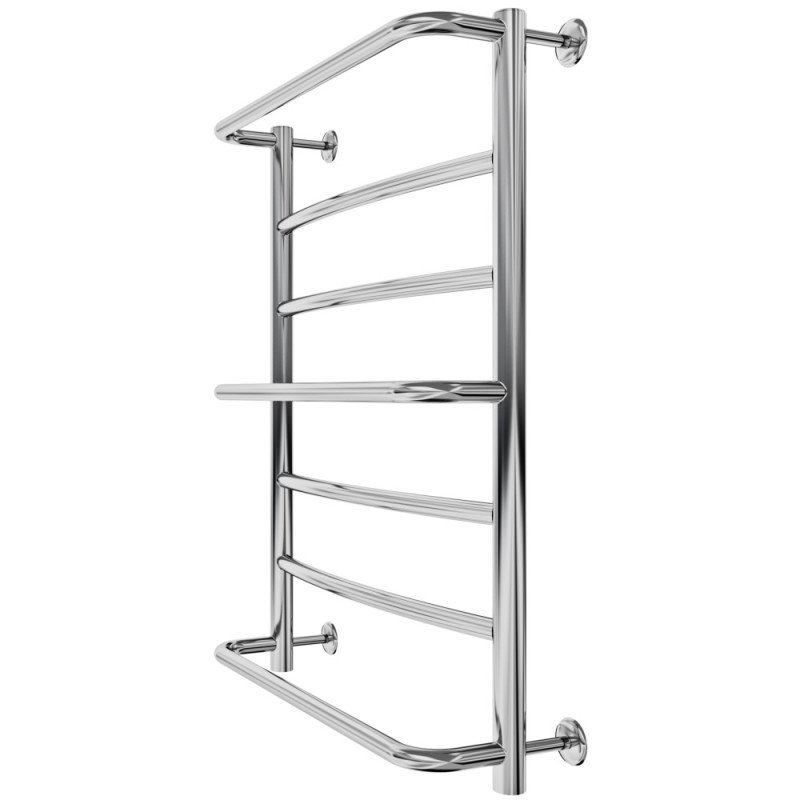 Mario Towel dryer water Lux, 700x530x500mm, dual fuel connection, inox, chrome (1.1.0303.01.P)