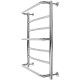 Mario Towel dryer water Lux, 700x530x500mm, dual fuel connection, inox, chrome (1.1.0303.01.P)
