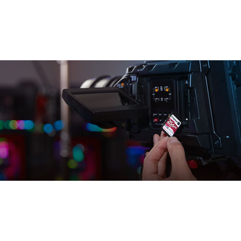 Kingston Карта памяти 64GB SDXC C10 UHS-II U3 R300/W260MB/s (SDR2/64GB)