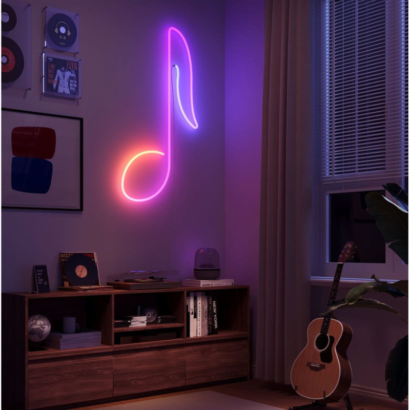 Govee Лента светодиодная умная H61D3 Neon Rope Light 2, 5м, RGBIC, WI-FI/Bluetooth, Белый (H61D5301)