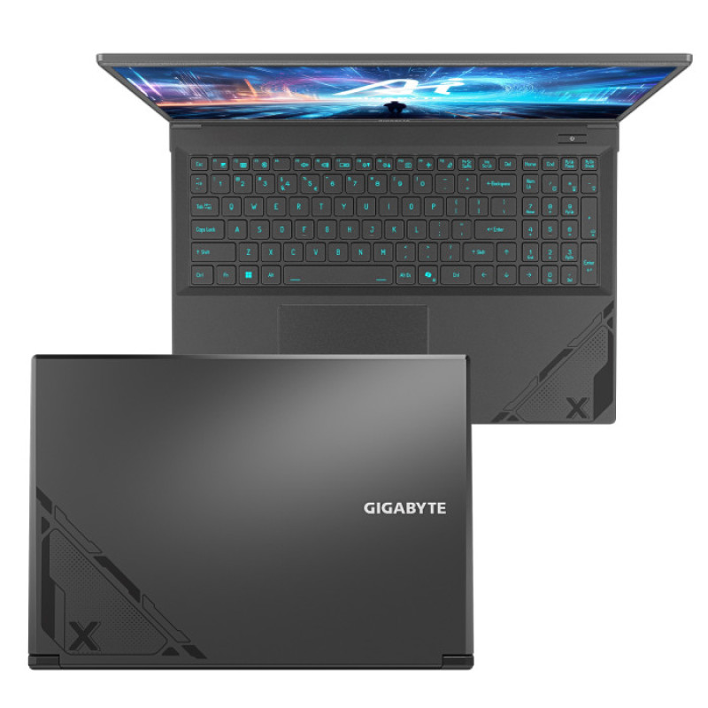 Ноутбук Gigabyte G6X 9KG 2024 (G6X 9MG-42UA853SD); 16" WUXGA (1920x1200) IPS LED матовый 165 Гц , Intel Core i7-13650HX (2.6 - 4.9 ГГц) , RAM 16 ГБ , SSD 512 ГБ , nVidia GeForce RTX4050, 6 ГБ , без ОП , LAN , Wi-Fi , BT , веб-камера , DOS , 2.5 кг , серый , подсветка клавиатуры