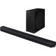 Samsung HW-Q800D Soundbar 360W, 5.1.2, BT, HDMI-eARC, Wi-Fi, sub, Dolby Atmos, black (HW-Q800D/UA)
