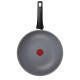 Tefal Сковорода ВОК Hard Stone, 28см, алюминий, бакелит, серый (D4561932)