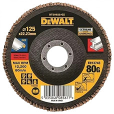 DeWALT flap disc INOX Extreme 125x22.23mm G80mkm (DT30622)