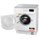 Whirlpool Washer-dryer built-in top load, 7(5)kg, 1400, A+++, 60cm, display, steam, invertor, white (BIWDWG75148UA)