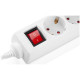 Сетевой фильтр питания REAL-EL RS-Protect M 3m, white (EL122300027)