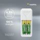 VARTA Зарядний пристрій Varta Mini Charger 2хNI MH AA2100 мА•год (57656101451)