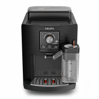 Krups Krups coffee machine Intensity Milk, 1.7L, auto capuchino maker, auto recipe-4, black (EA5028E0)