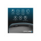 Мышка OfficePro M175B Silent Click Wireless Black (M175B)