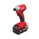 Milwaukee M18 BLIDRC-402C cordless impact screwdriver 18V battery 2x4A h 0-3600 rpm 190 Nm spare part M12-18C case 1.3 kg (4933492840)