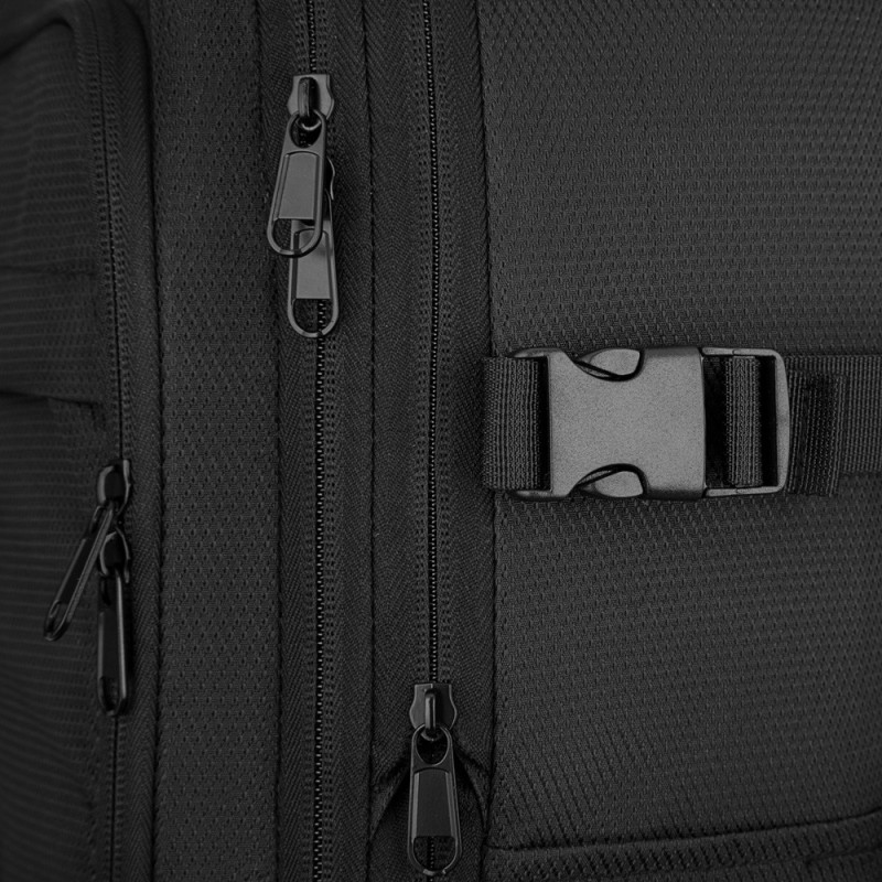 2E Рюкзак дорожній 2Е Trek, Cabin size, поліестр, EXP, 17/23л, з відсіком для ноутбука 16 , чорний (2E-BPET-CABIN-BK) 2E Рюкзак дорожній 2Е Trek, Cabin size, поліестр, EXP, 17/23л, з відсіком для ноутбука 16 , чорний (2E-BPET-CABIN-BK)