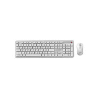 Комплект Gembird Slim Pro Business Wireless White (KBS-WPS-01-W-CYRL)