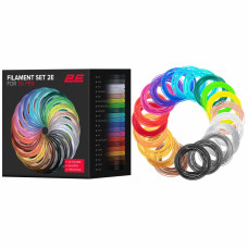2E Filament for PLA 3D pen,1.75mm, 20pcs, mix 5м (2E-SL-BH005)