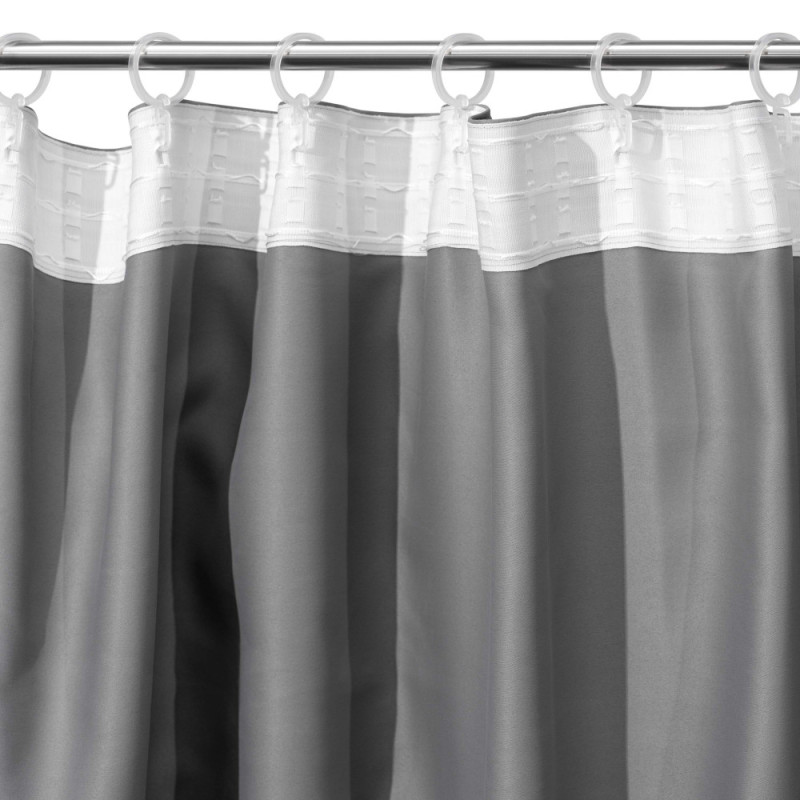 ARDESTO Curtain 150х270cm, blackout, 100% polyester, grey (ART1040GR)