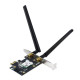 ASUS WiFi-adapter PCE-AX1800 Bluetooth 5.2 PCI Express WPA3 MU-MIMO OFDMA
